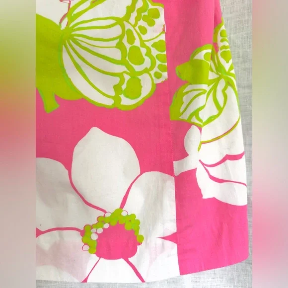 Near-Vintage, Lilly Pulitzer, Franco Lined Strapless Dress, Style 80942, Unworn - Picture 6 of 10